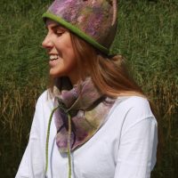Kepurės ir šalikėlio komplektas “Miškas”