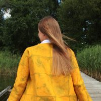 Merino wool jacket “Saulėtekis”