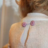 Merino wool dress for children “Svajonė”